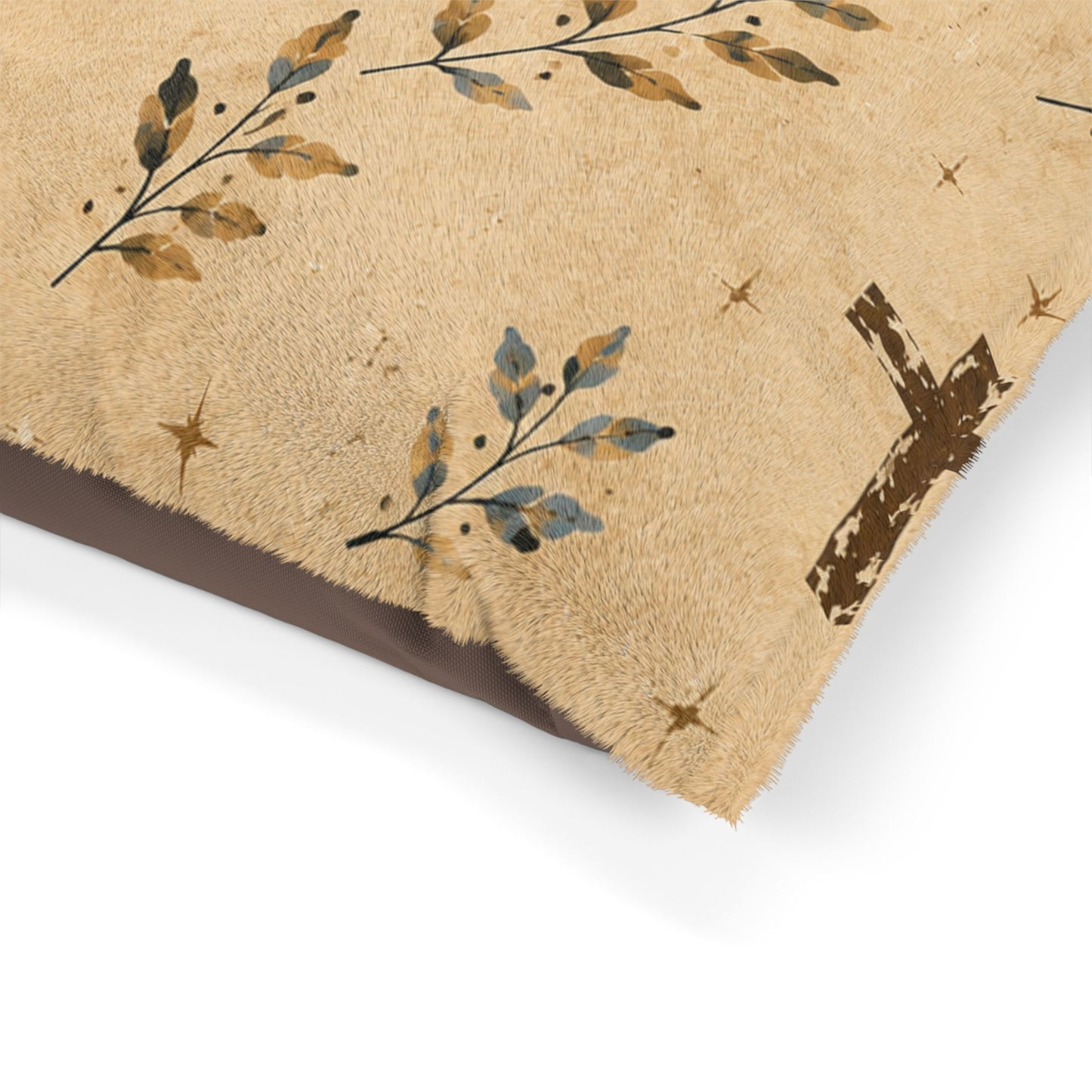 Be Still Psalm 46:10 Pet Bed — Christian Faith-Inspired Dog & Cat Cushion