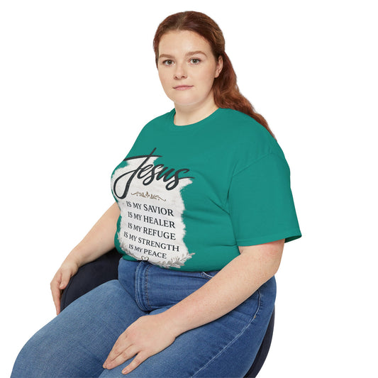 Jesus Is My Savior Tee — Faith Christian Inspirational T-Shirt